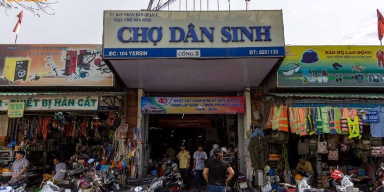 chợ dân sinh quận 1