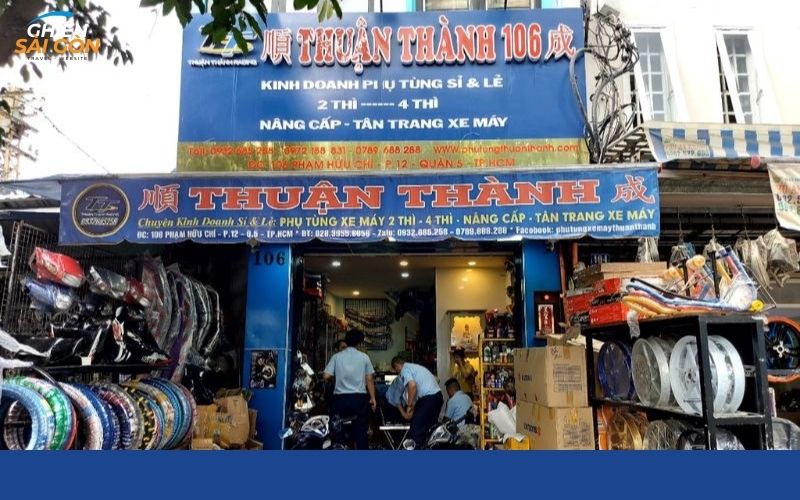 Chợ phụ tùng xe máy Tân Thành quận 5 thiên đường phụ kiện xe 8 chợ phụ tùng xe máy tân thành