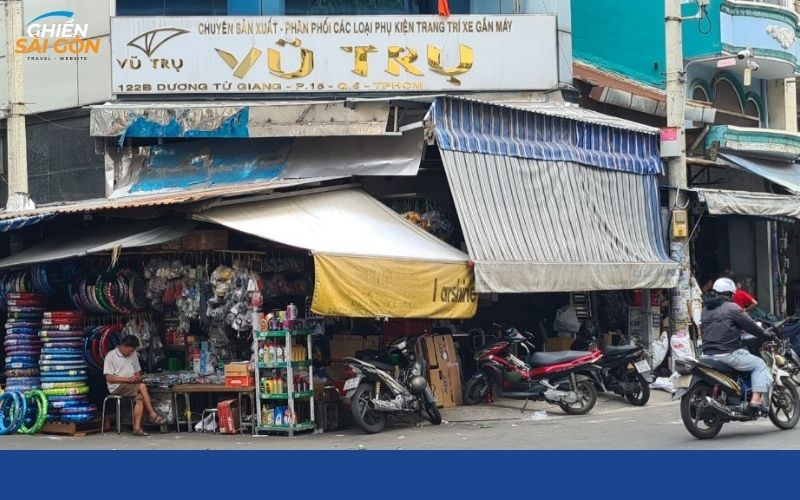 Chợ phụ tùng xe máy Tân Thành quận 5 thiên đường phụ kiện xe 12 chợ phụ tùng xe máy tân thành