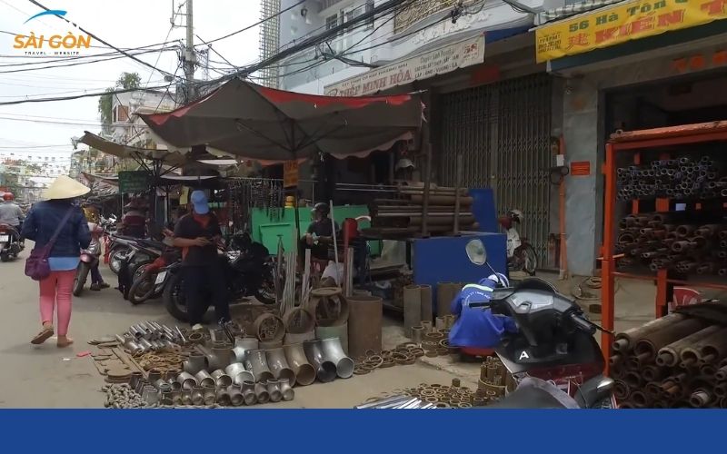 chợ sắt hà tôn quyền