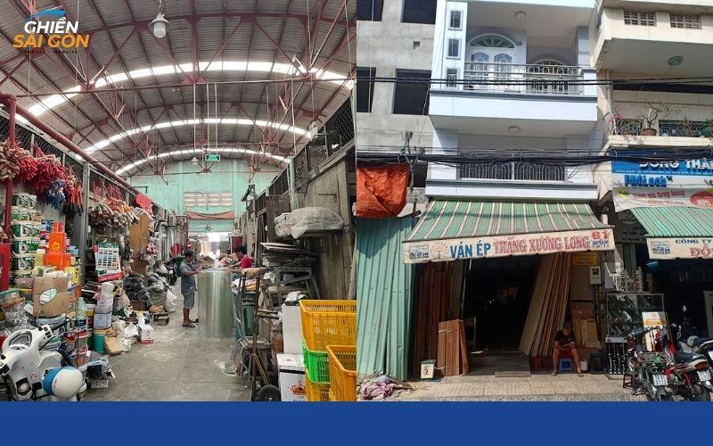 chợ vật liệu xây dựng