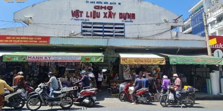 chợ vật liệu xây dựng