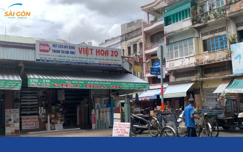 chợ vật tư quận 5