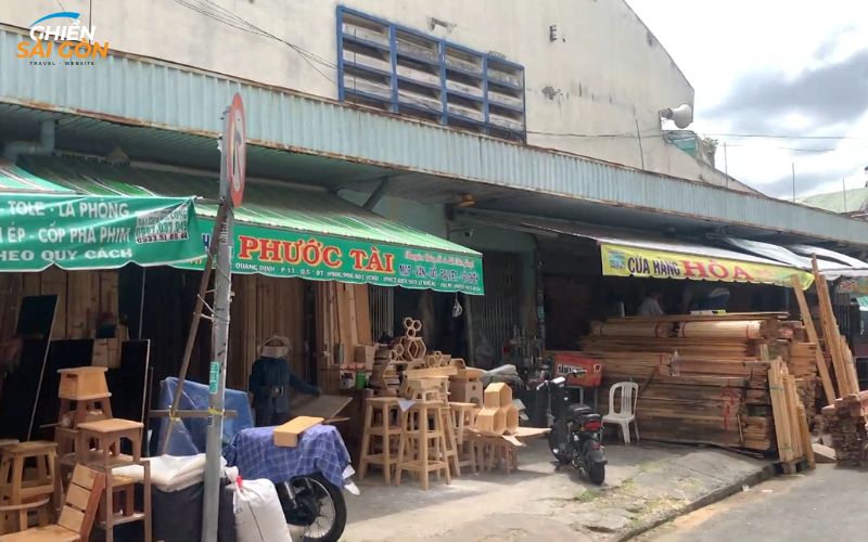 chợ vật tư quận 5