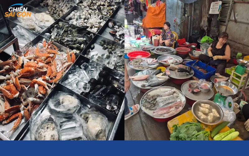 chợ vườn chuối