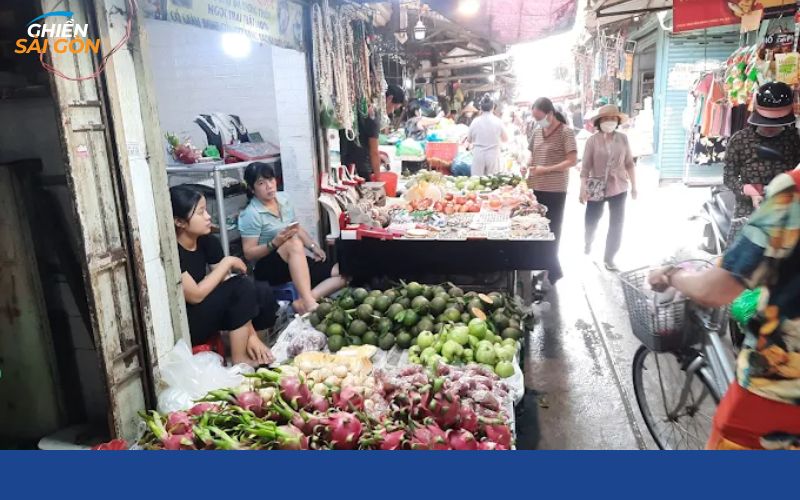 chợ vườn chuối