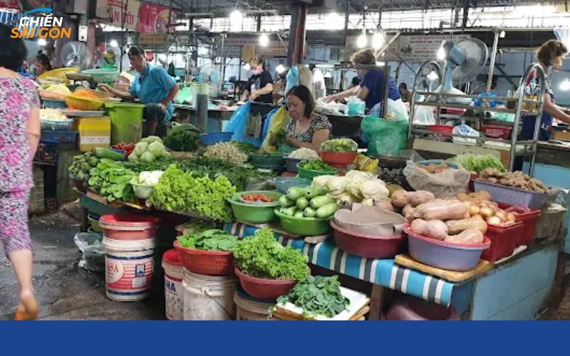 chợ vườn chuối