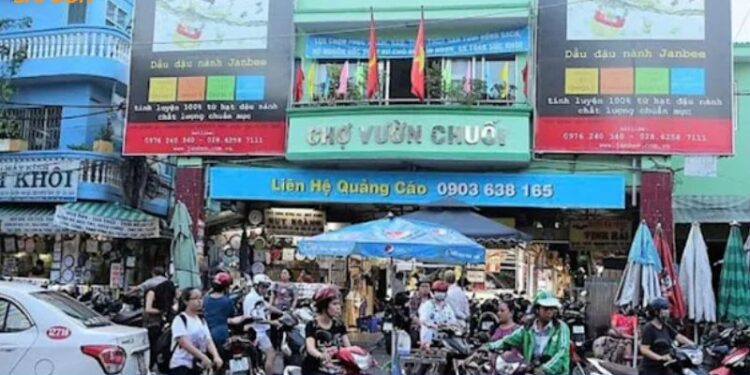 chợ vườn chuối