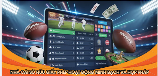 Nhà cái sở hữu giấy phép hoạt động cá cược quốc tế minh bạch và hợp pháp