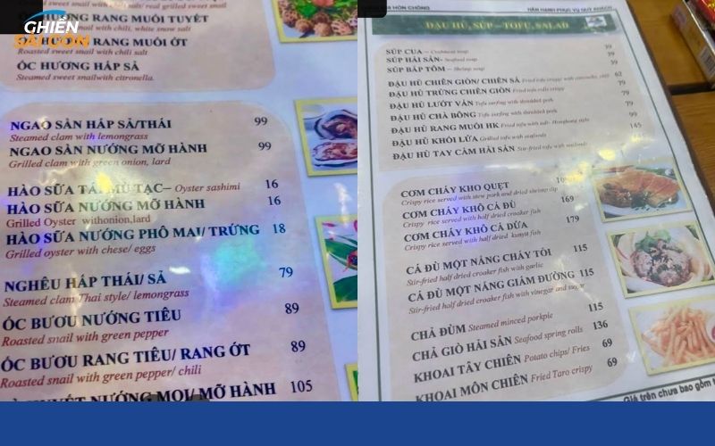 nhà hàng 939 hòn chồng