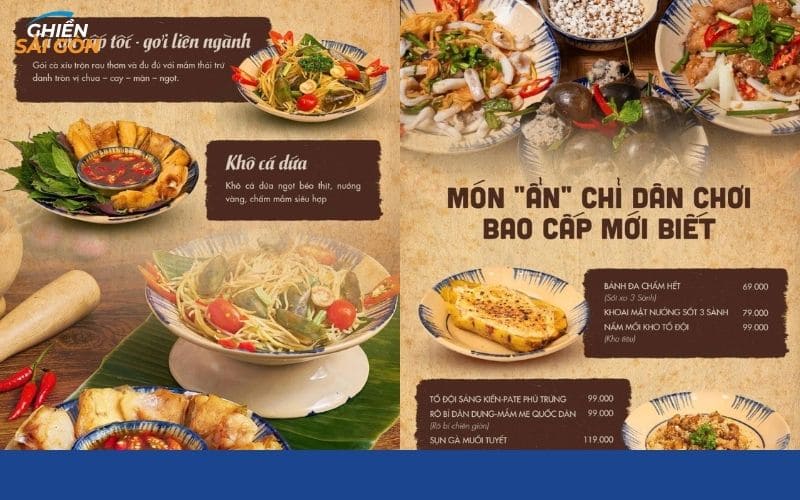 Quán nhậu 3 Sành với menu bình dân cùng không khí nhậu chuẩn gu 15 quán nhậu 3 sành