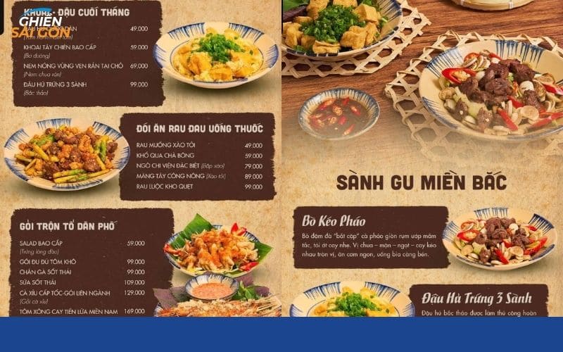 Quán nhậu 3 Sành với menu bình dân cùng không khí nhậu chuẩn gu 17 quán nhậu 3 sành