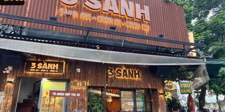 Quán nhậu 3 Sành với menu bình dân cùng không khí nhậu chuẩn gu 11 quán nhậu 3 sành