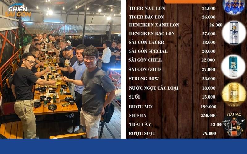 quán nhậu bờ kè - lucky beer