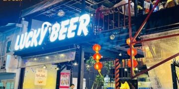 quán nhậu bờ kè - lucky beer