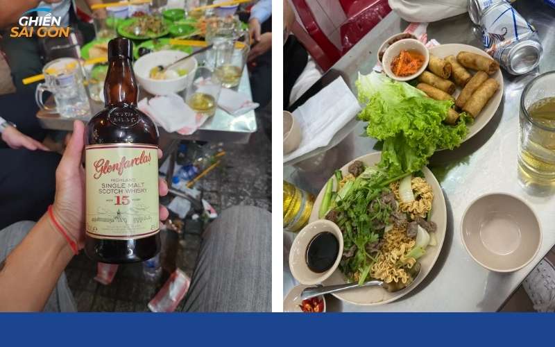 Quán Tư Phê Quán nhậu phục vụ các món bình dân, giá rẻ 11 quán tư phê