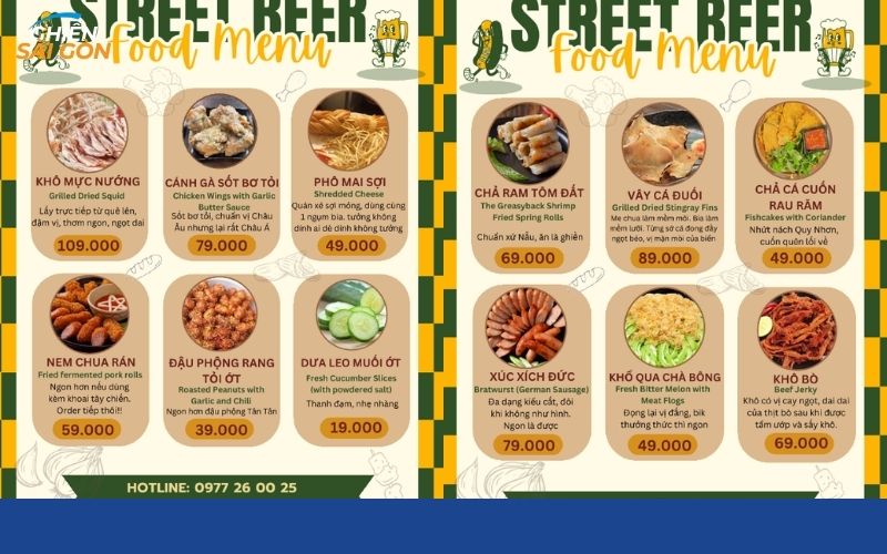 Street Beer Quận 3 nơi tụ họp lý tưởng cho những buổi nhậu vui vẻ 12 street beer quận 3