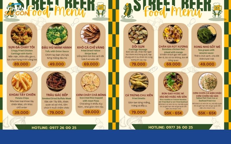 Street Beer Quận 3 nơi tụ họp lý tưởng cho những buổi nhậu vui vẻ 13 street beer quận 3