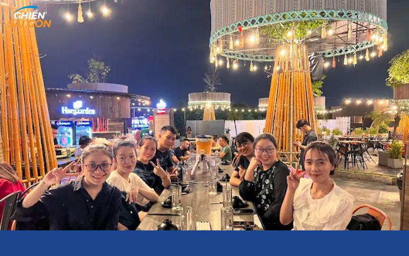 ba gác vietnamese grill & beer garden quang trung