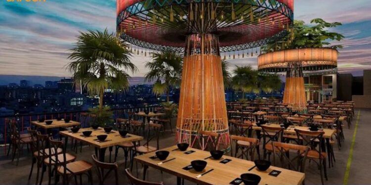 ba gác vietnamese grill & beer garden quang trung