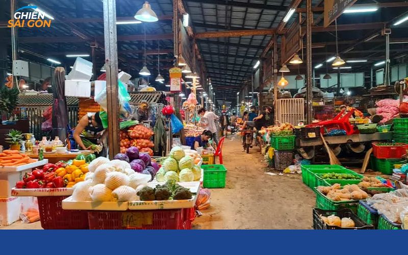 Khám phá chợ Bình Điền Quận 8 bán nhiều nông sản quy mô lớn 11 chợ bình điền