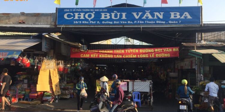 chợ bùi văn ba
