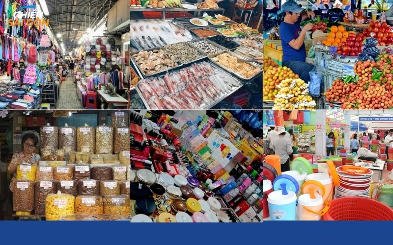 Chợ Chí Hòa mang đến không gian mua bán nhộn nhịp tại Sài Gòn 8 chợ chí hòa