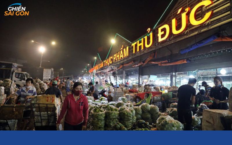 chợ đầu mối thủ đức