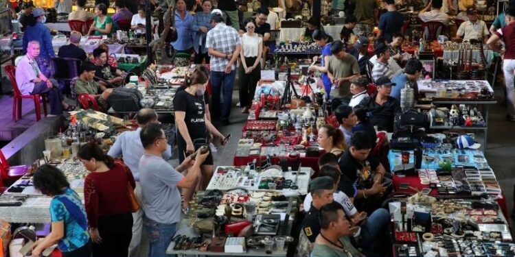 chợ đồ cũ quận 7