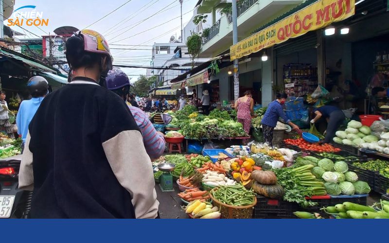 Chợ Tân Quy khu mua sắm sầm uất nổi bật tại Sài Gòn 8 chợ tân quy