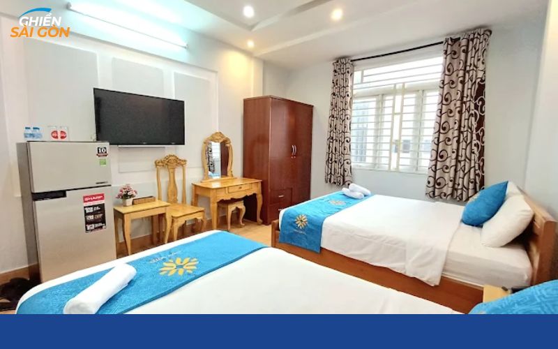 khách sạn gần bệnh viện nhi đồng 2