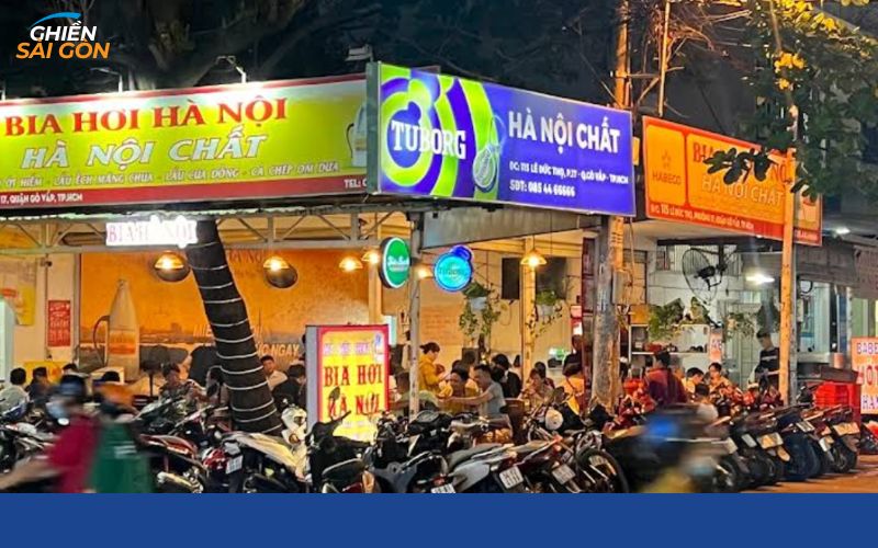 quán hà nội chất - bia hơi hà nội quận gò vấp