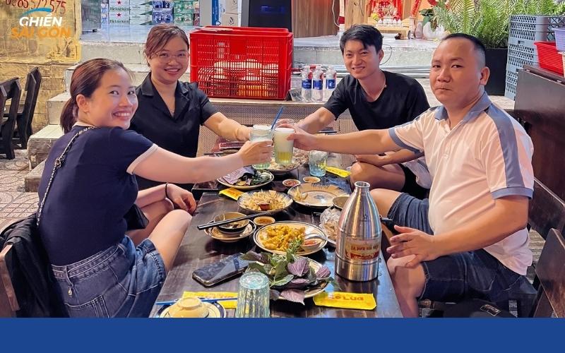 tiệm bia xe lửa