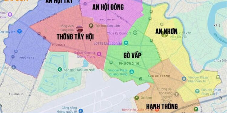 phường 6 gò vấp sáp nhập