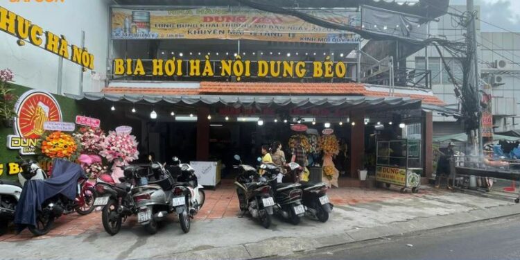bia hơi hà nội dung béo