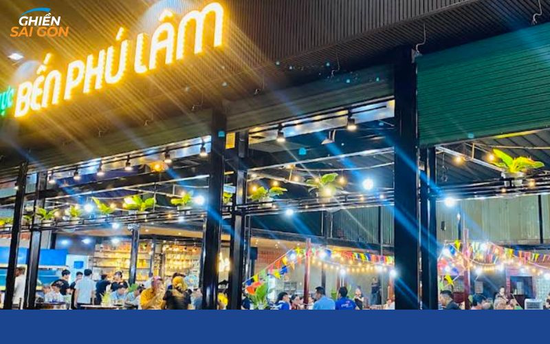 khu ẩm thực bến phú lâm
