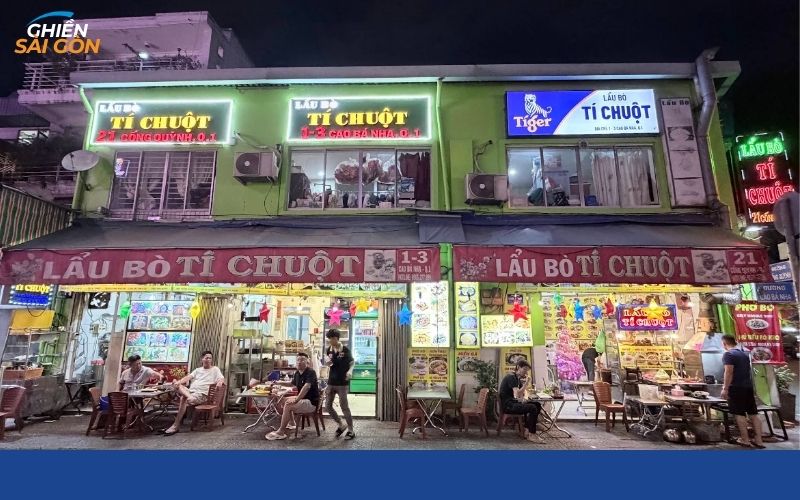 lẩu bò quận 1