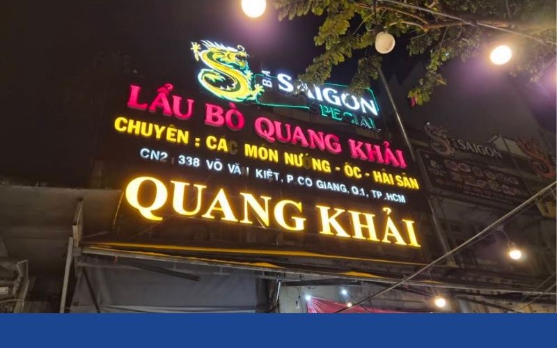 lẩu bò quận 1