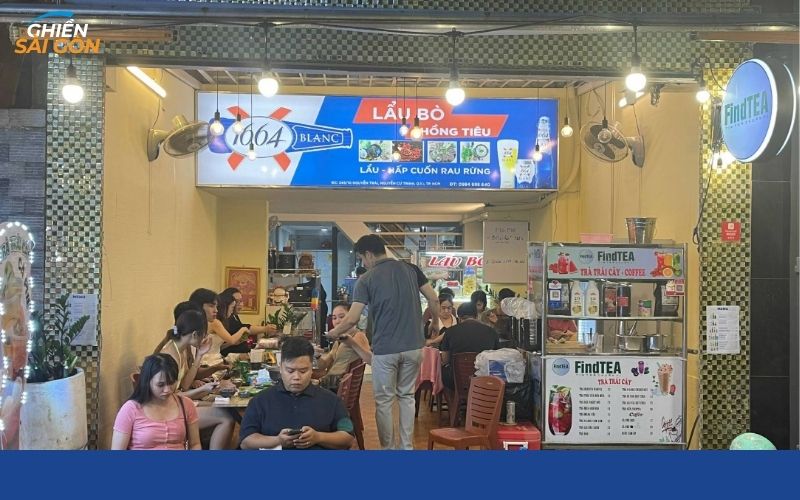 lẩu bò quận 1