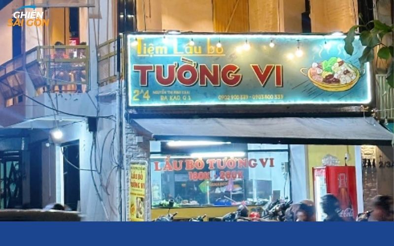 lẩu bò quận 1