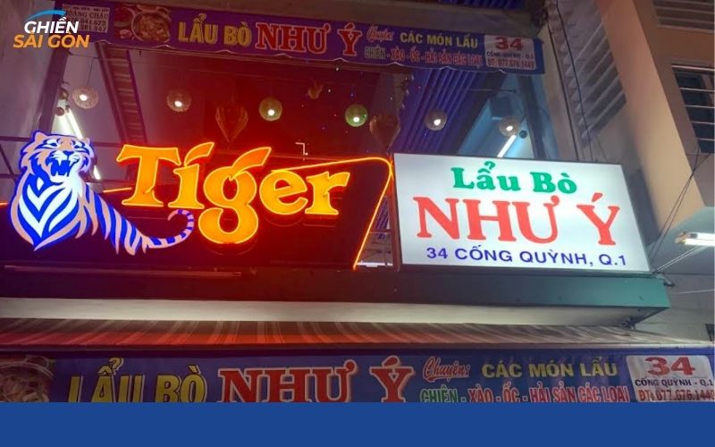 lẩu bò quận 1