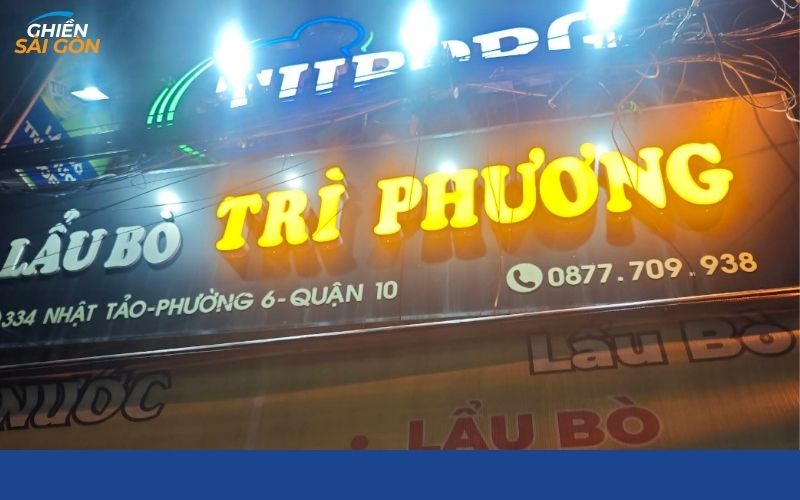 Các quán lẩu bò quận 10 ngon nổi tiếng, giá bình dân 13 lẩu bò quận 10