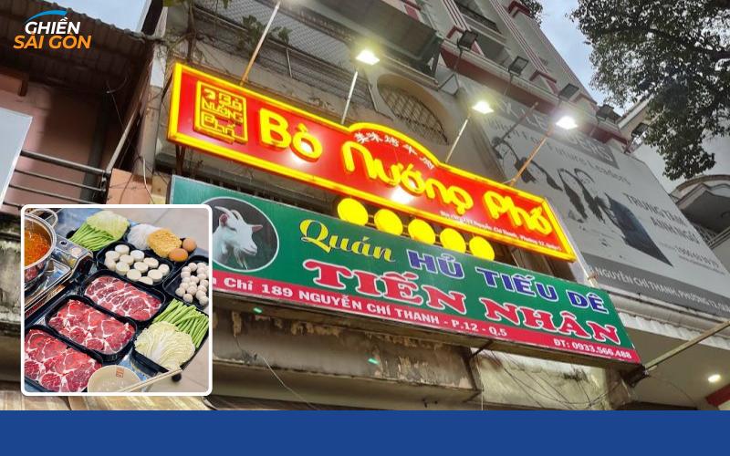 lẩu bò quận 5