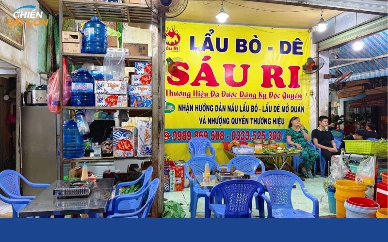 lẩu bò quận 8