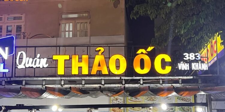 ốc thảo quận 4