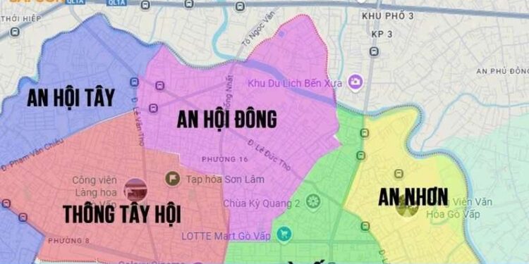 phường 16 gò vấp sau sáp nhập