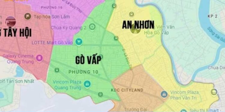 phường 17 gò vấp sau sáp nhập
