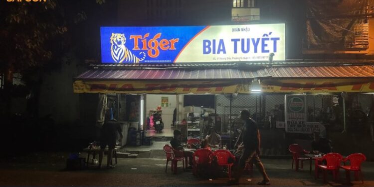 quán bia tuyết số 1 hoàng diệu hồ chí minh