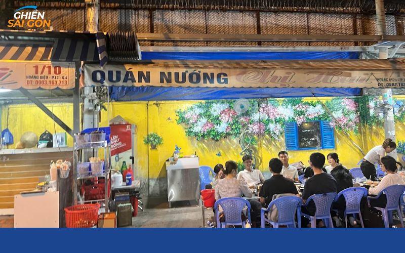 Quán nướng Chị Hai Quận 4 hút khách với menu nướng than hấp dẫn 13 quán nướng chị hai
