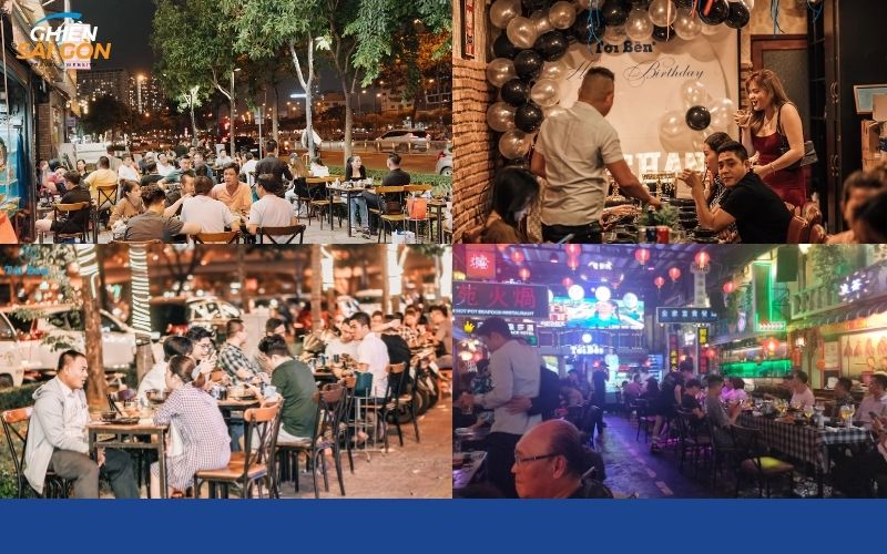 Tới Bến Food & Beer địa chỉ tụ họp ăn nhậu quen thuộc Quận 4 11 tới bến food & beer